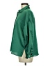 Zara 100% Polyester Green Long Sleeve Blouse Size M - photo 5
