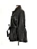 We the Free 100% Leather Black Raincoat Size XL - photo 5