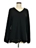 CAbi 100% Polyester Black Long Sleeve Blouse Size M - photo 1