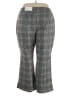 Cato Plaid Gray Dress Pants Size 22 - photo 2