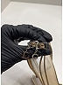Dior Metallic Gold Tan Heels Size EU 40 - photo 4