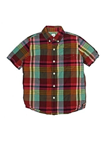 Gap Kids Short Sleeve Button-Down Shirt (view 1)