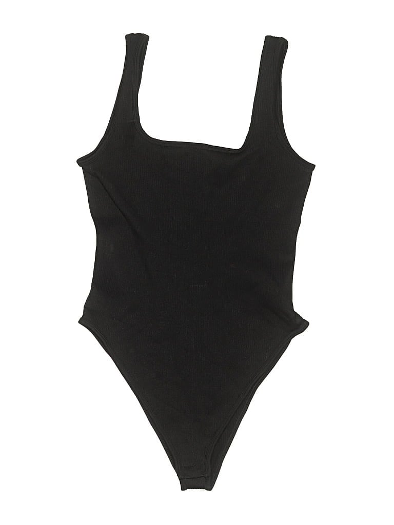 Pre-owned Unbranded Bodysuit In Black