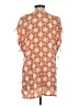 Escapada 100% Rayon Orange Swimsuit Cover Up Size S - photo 2