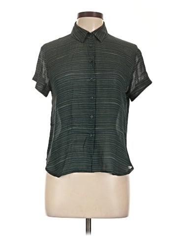 Jones New York Short Sleeve Silk Top (view 1)