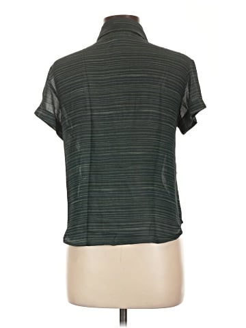 Jones New York Short Sleeve Silk Top (view 2)