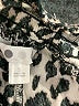 Three Dots 100% Rayon Animal Print Black Shorts Size S - photo 3