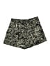 Eliane Rose Print Black Shorts Size 10 - photo 1