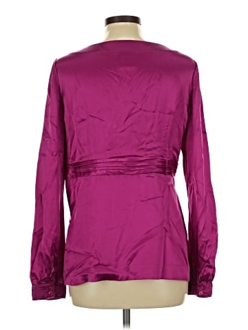 Tory Burch Long Sleeve Silk Top (view 2)