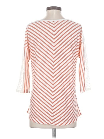 Little Yellow Button 3/4 Sleeve T-Shirt (view 2)