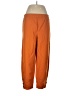 Shein 100% Polyester Solid Orange Track Pants Size L - photo 1