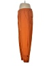 Shein 100% Polyester Solid Orange Track Pants Size L - photo 5
