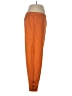 Shein 100% Polyester Solid Orange Track Pants Size L - photo 4