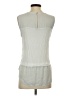 MICHAEL Michael Kors Silver Sleeveless Blouse Size S - photo 2