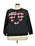 Joei & I Hearts Gray Sweatshirt Size 3X - photo 1