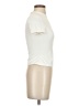 Shein Ivory Short Sleeve Turtleneck Size 2 - photo 4