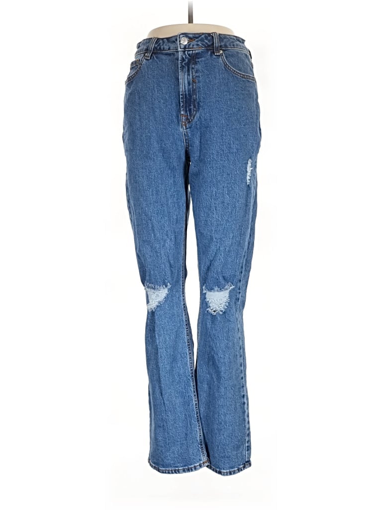 Pre-owned Forever 21 Jeans In Blue