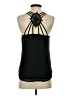 E&M Collection 100% Polyester Black Sleeveless Top Size S - photo 2