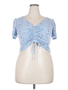 Curvy Sense Short Sleeve Top