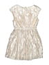Crewcuts Outlet 100% Polyester Metallic Gold Dress Size 6 - photo 2