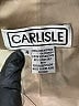 Carlisle Metallic Ivory Trenchcoat Size 4 - photo 6