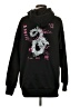 Shein 100% Polyester Black Pullover Hoodie Size S - photo 2