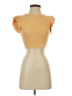 Zara Gold Short Sleeve Top Size S - photo 1