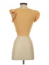 Zara Gold Short Sleeve Top Size S - photo 2