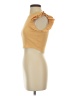 Zara Gold Short Sleeve Top Size S - photo 5