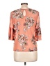 Almost Famous Orange 3/4 Sleeve Blouse Size L - photo 2
