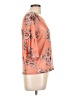 Almost Famous Orange 3/4 Sleeve Blouse Size L - photo 4