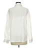 Unbranded Ivory Long Sleeve Button-Down Shirt Size M - photo 2