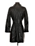 Paige 100% Polyurethane Black Trenchcoat Size S - photo 2