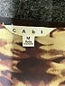 CAbi 100% Polyester Brown Sleeveless Blouse Size M - photo 7