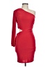 21 Saints Solid Red Cocktail Dress Size L - photo 1