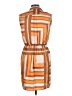 River Island 100% Polyester Orange Casual Dress Size 10 - photo 2