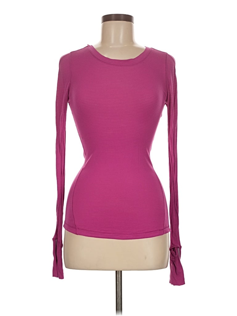 Pre-owned Lululemon Athletica Active T-shirt In Pink