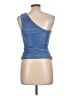 Papermoon 100% Polyester Blue Sleeveless Top Size L - photo 2