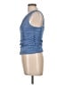 Papermoon 100% Polyester Blue Sleeveless Top Size L - photo 5