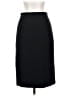 Max Mara Solid Black Wool Skirt Size 2 - photo 1