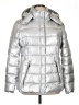 DKNY 100% Nylon Metallic Silver Snow Jacket Size XL - photo 1