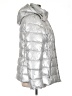 DKNY 100% Nylon Metallic Silver Snow Jacket Size XL - photo 4