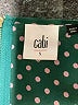 CAbi 100% Polyester Green Sleeveless Blouse Size S - photo 7