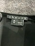 Theory 100% Silk Black Blouse Size M - photo 6