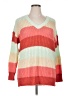 Torrid Color Block Orange Pullover Sweater Size 1X Plus (1) - photo 1