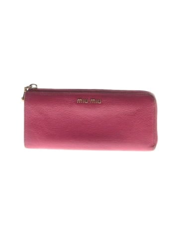 Miu Miu Leather Continental Wallet (view 1)