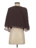 Honey Belle 100% Polyester Brown 3/4 Sleeve Blouse Size S - photo 2