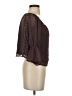 Honey Belle 100% Polyester Brown 3/4 Sleeve Blouse Size S - photo 4