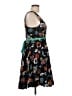 Moulinette Soeurs Print Black Cocktail Dress Size 10 - photo 4