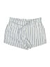 Harmony + Havoc 100% Cotton Stripes White Shorts Size 7 - photo 1